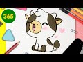 Cute Cow Drawing
