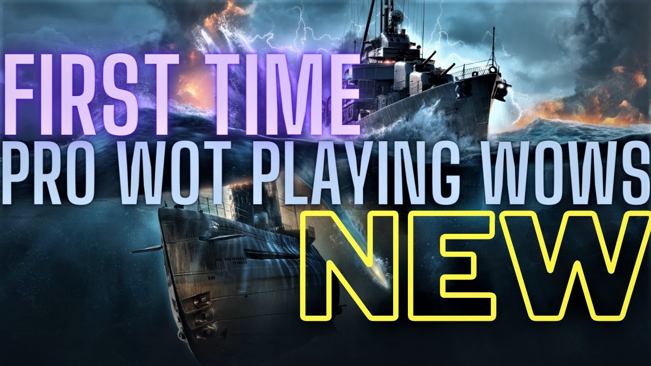 Pro World of Tanks Playing World of Warships First Time!
