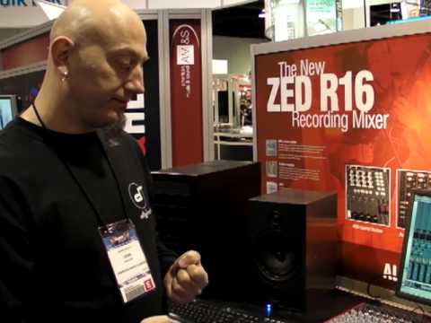 NAMM09 ALLEN&HEATH ZED R16（2/2） - YouTube