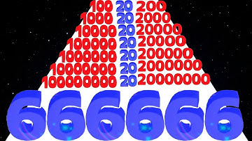 Number Master vs Number Run 3D - Satisfying ASMR Video (Noob vs Pro vs Hacker)