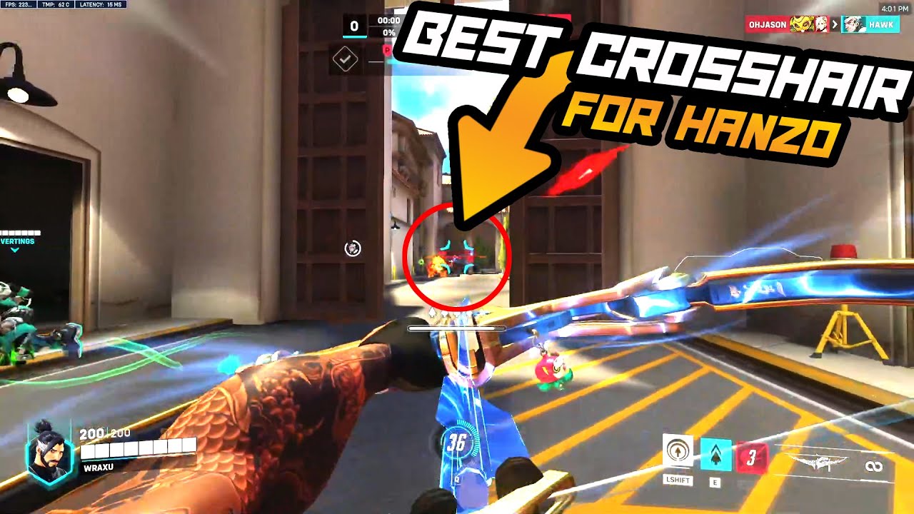 WRAXU is SHOWING HOW TO PLAY HANZO! [ OVERWATCH 2 TOP 500 ]