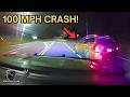 "GAME OVER!" — Suspect Smashes 10ft Wall at 100 MPH! 🚨🧱