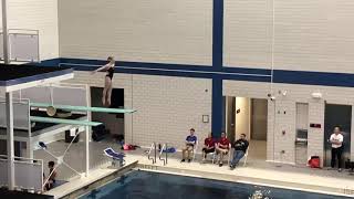 Lauren Gryboski Front 2.5 Somersaults Pike 105b 3m Springboard Diving