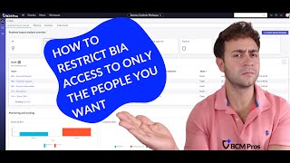 How to restrict BIA access to only the people you want - ServiceNow BCM