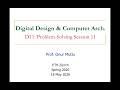 Digital Design & Computer Architecture D11: Problem-Solving Session 11 (Spring 2026)