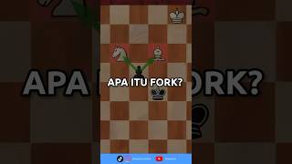 Apa itu fork? #chess #chessions #caturday #fyp #catur