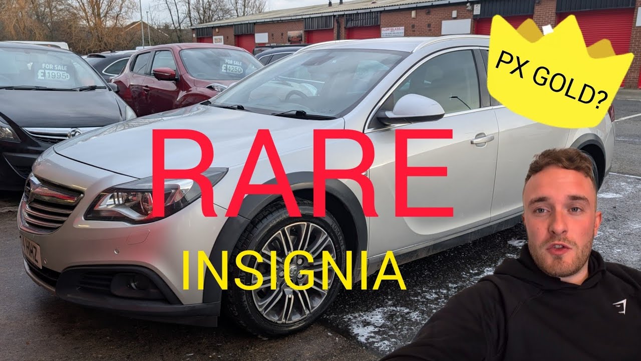 I TOOK A RARE INSIGNIA IN PART EX FOR A FIAT PANDA!