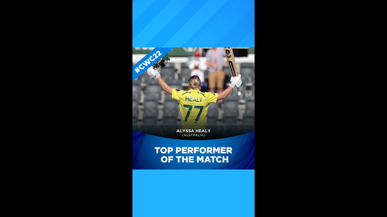 Top performance of the match: Alyssa Healy | Final  