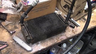 1955 Buick Century  Heater Core testing