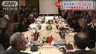 年内妥結に向け正念場　TPP閣僚会合始まる(13/12/07)