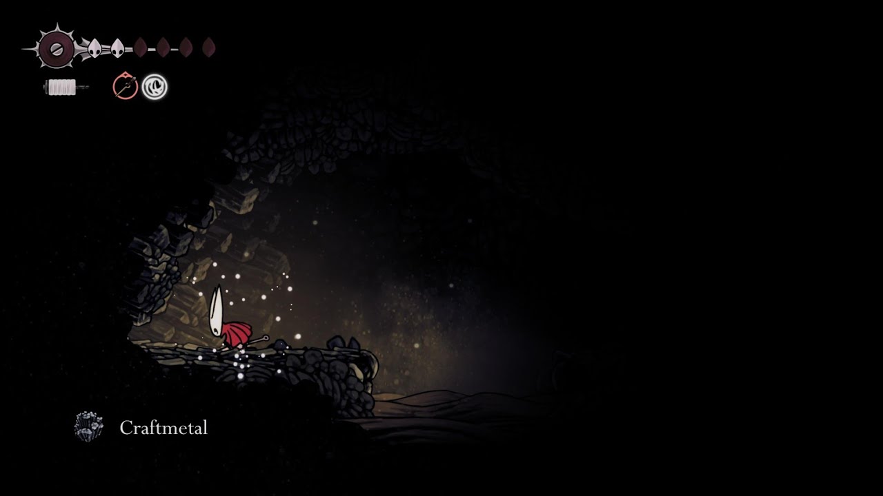 Secret Hidden Craftmetal in Blasted Steps Location - Hollow Knight: Silksong