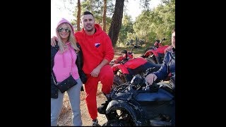 Дарья Пынзарь прокатилась с мужем на квадроциклах )) Дарья Пынзарь прокатилась с мужем на квадроциклах ))