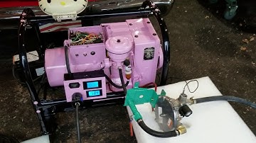 Running the Hello Kitty Onan 2.5 AJ generator on propane