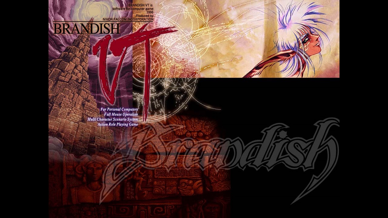 Brandish VT (PC-98, SC-55 MIDI) - Harp: Sonata