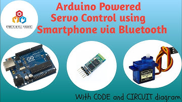 Arduino Powered Servo Control using Smartphone via Bluetooth || VIKRAM TECH