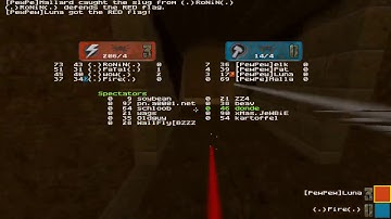 Map 2 Wow Puts the PewPew team to Sleep Quake 2 CTF RailwarZ Finals Jamboree 2018