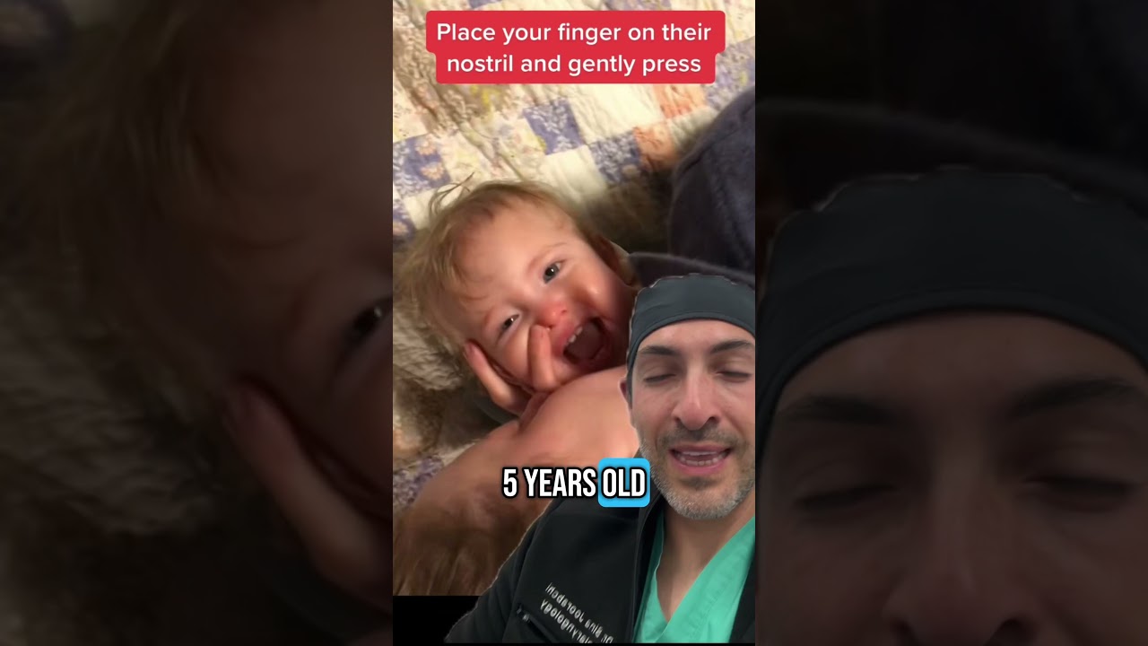 Как высморкаться ребенку 