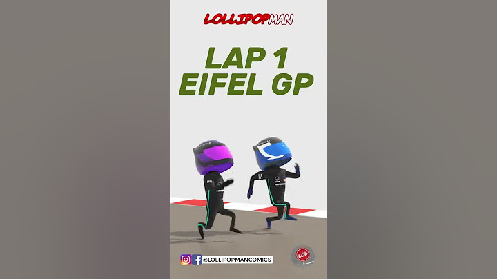 Formula1 - Lewis Hamilton vs Valtteri Bottas - Lap 1 action from Eifel GP animated -