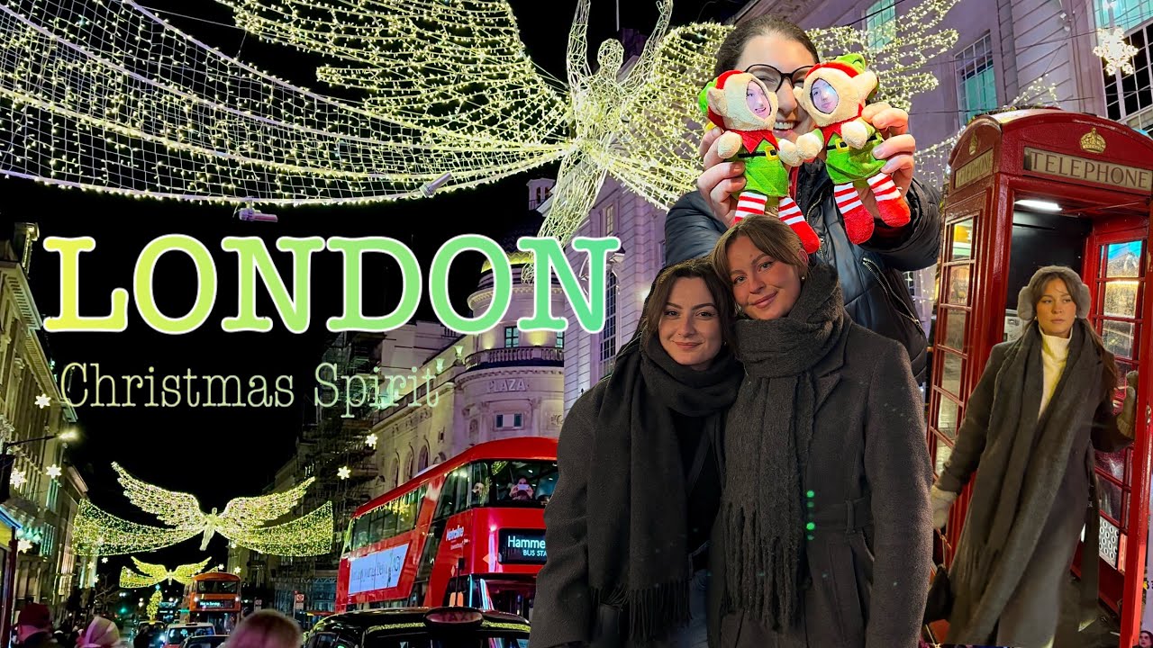 Hur magiskt är London under jul egentligen? || VLOGG