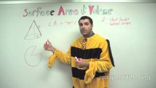 Geometry – Surface Area of Cones