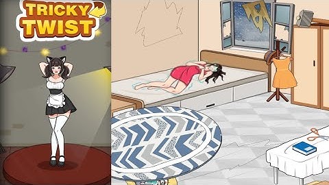 Tricky Twist Level 29 |Help The Beauty Cover Up| Walkthrough Solution