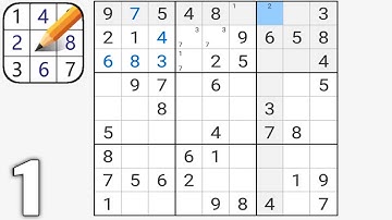 Sudoku - Classic Puzzle Game - Gameplay Walkthrough Part 1 All Levels 1-5 (Android & iOS)