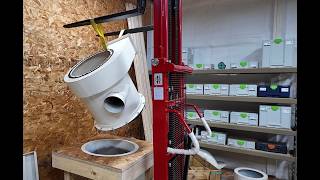 Setting up a new old @oneida-air 5 HP cyclone dust collector: Getting Started