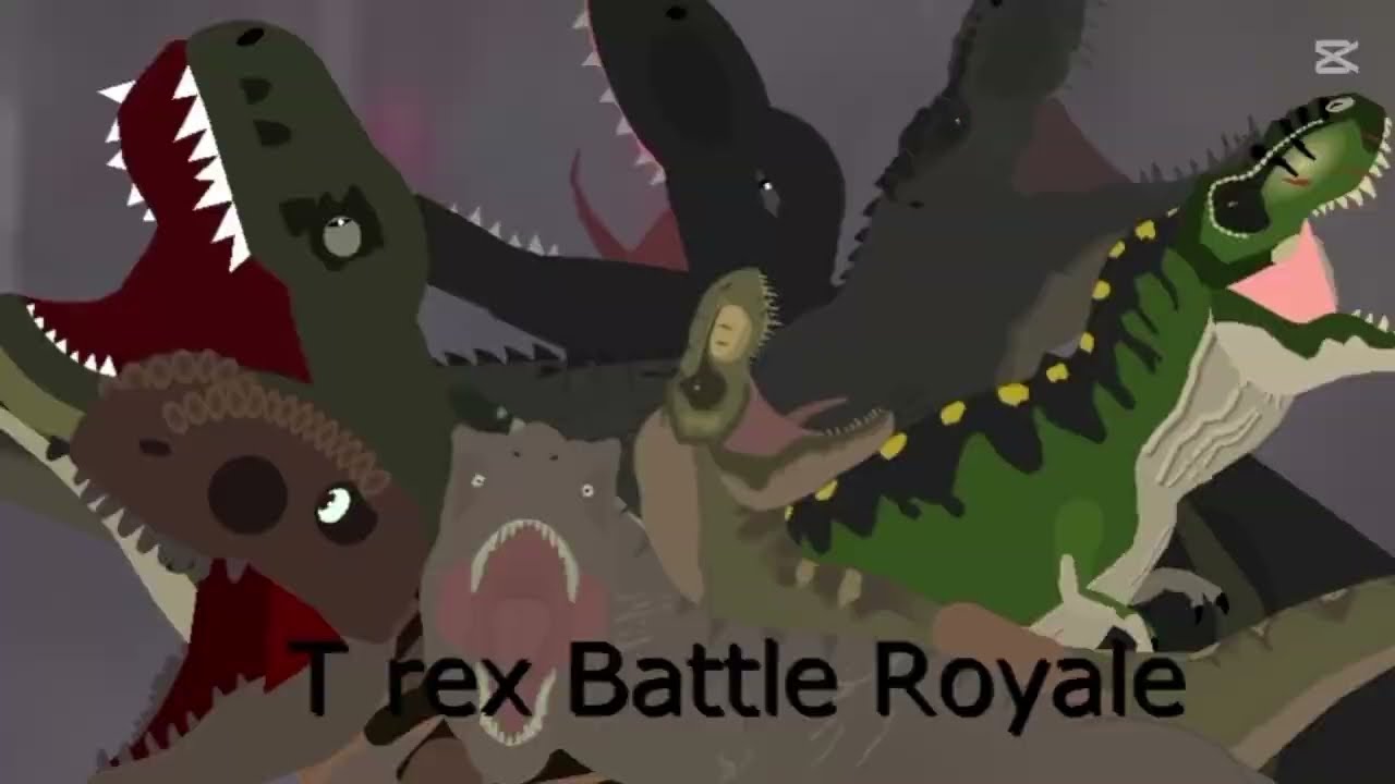 T rex Battle Royale