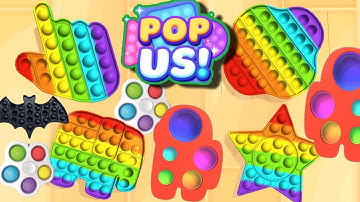 pop us! all levels gameplay android, ios walkthrough#shorts #youtubeshorts #gaming