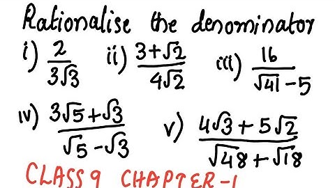 Important Questions Of Number System CBSE Class 9 Maths Chapter 1 In Malayalam