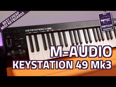 M-Audio Keystation 49 Mk3 USB MIDI Controller Keyboard - Review & Demo