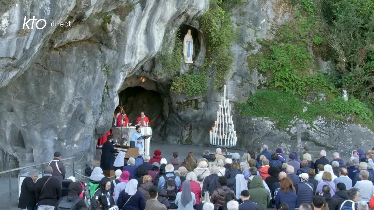 Messe de 10h à Lourdes du 17 octobre 2025