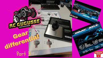 How to build Xray XB2 2020 gear differential part 3