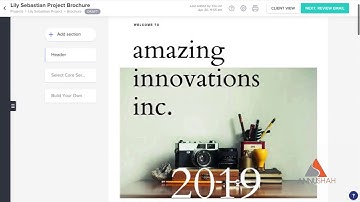 HoneyBook -  Motion Graphics Dashboard Animated Video