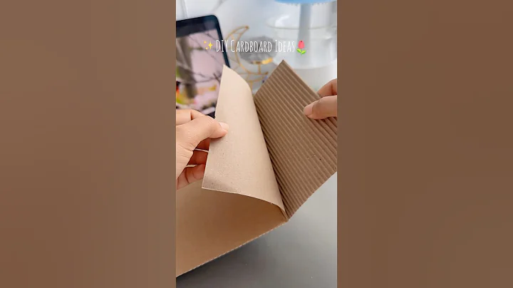 Easy DIY Cardboard Ideas 🌷✨#shorts #art #diy #muktaartandcraft #youtubeshorts_sad
