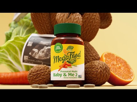 MegaFood Baby & Me 2 multivitamins are plant-powered for the people.
