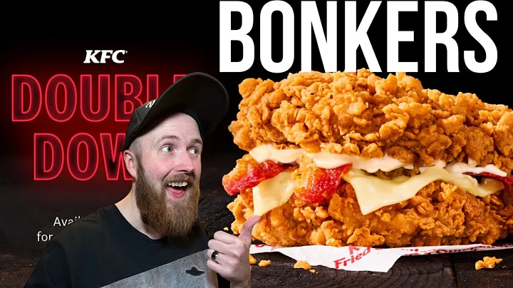 The Returned KFC® DOUBLE DOWN is BONKERS! 🐔 🥪