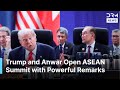 ASEAN–U.S. Opening Remarks: Trump and Anwar Ibrahim Pledge Stronger Ties, Hail Regional Peace | AQ1B