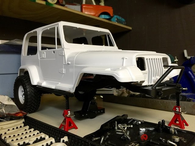 Jeep Yj Scale Crawler Build Part 1 New RCModelex Chassis - YouTube