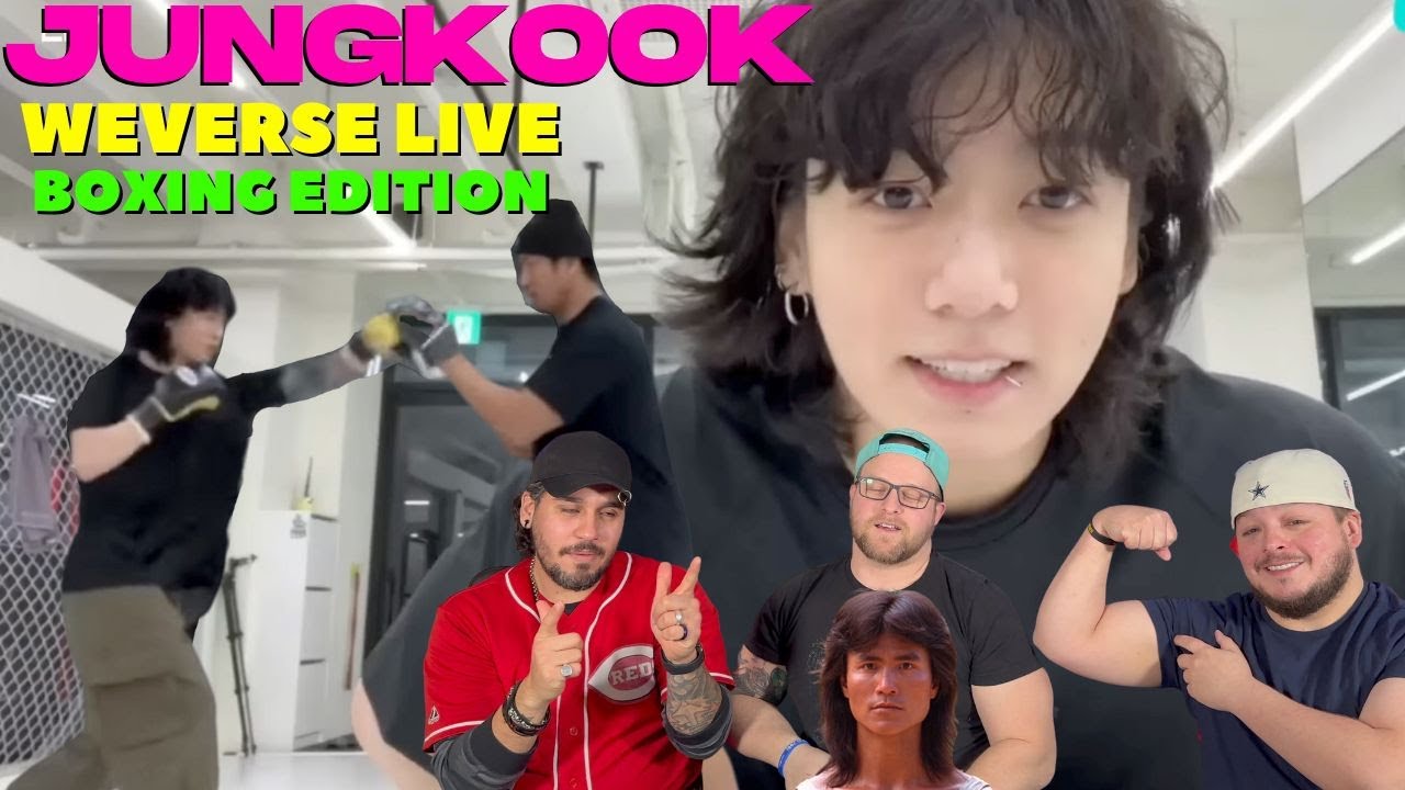 BTS JUNGKOOK Boxing on Weverse Live REACTION