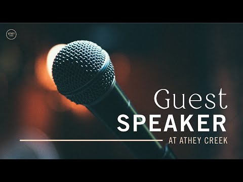 Guest Speaker: James Shields