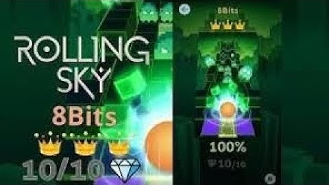 Best idea ever ROLLING SKY LEVEL 5 8bits completed reverse