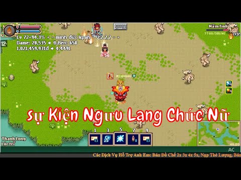 [ Game KPAH 2D ] Hướng Dẫn Chơi Sự Kiện Ngưu Lang Chức Nữ 2022 Trong Game KPAH