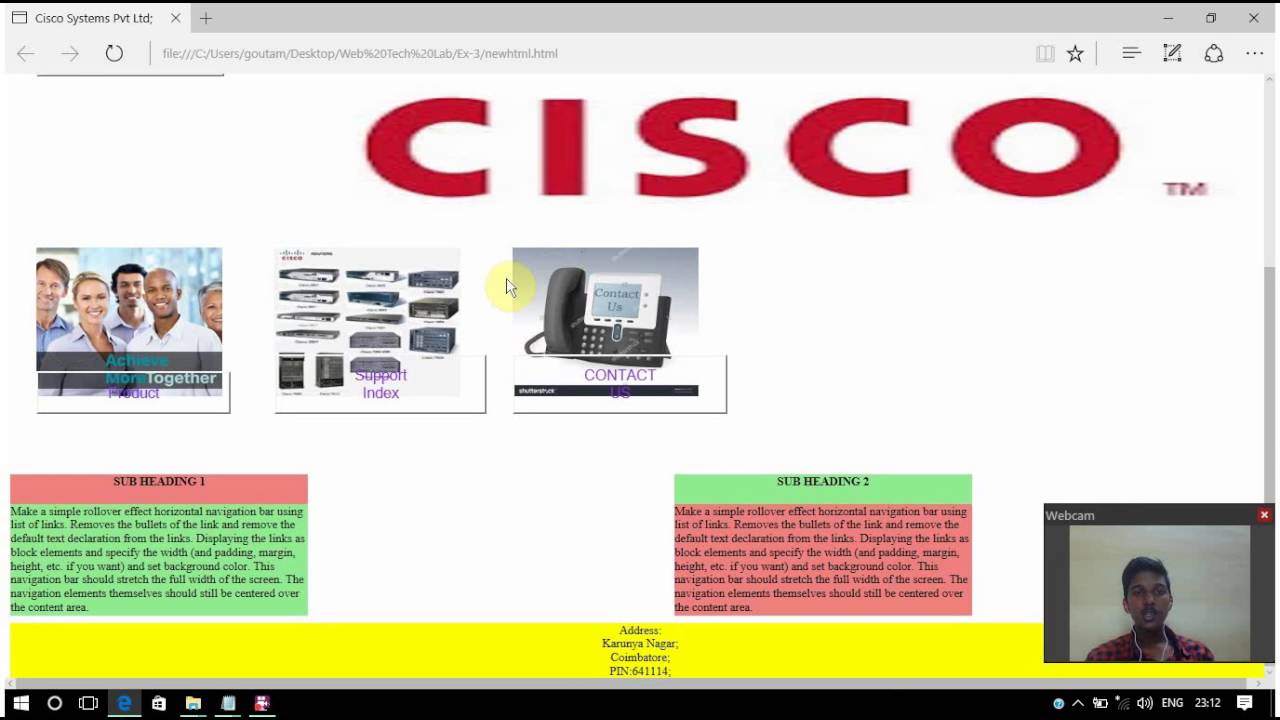 WEB TECH LAB 3 - YouTube