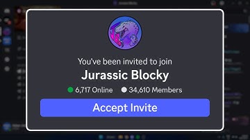 How to Join Jurassic Blocky Discord Server