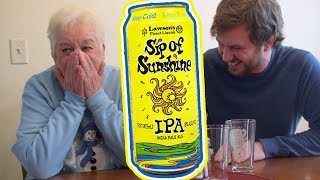Grandma Tries Sip of Sunshine IPA and More - Episode 32 Hoppier Days