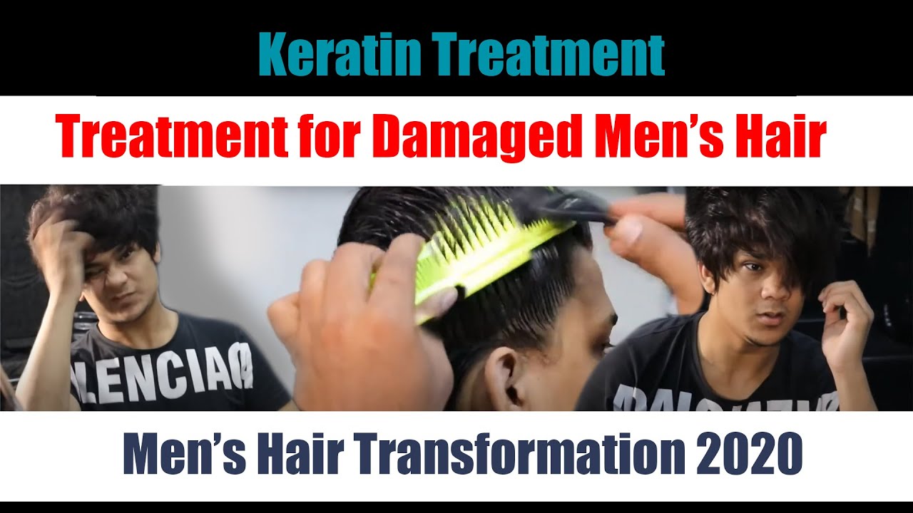 Hair keratin treatment for damaged men’s hair Rehan Citrus YouTube