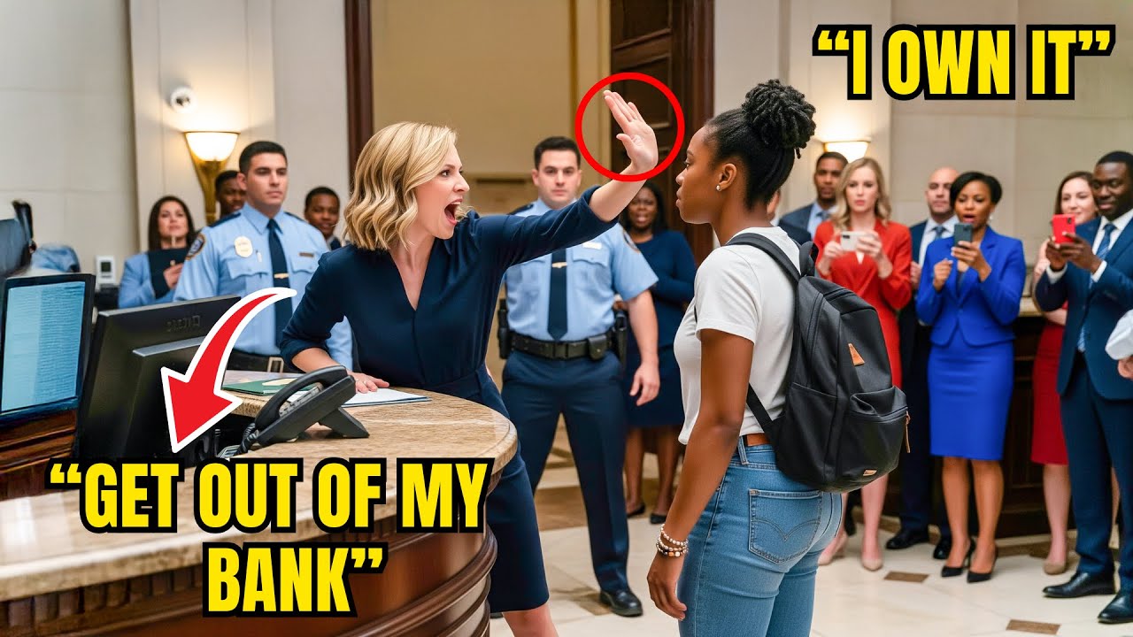 Bank Workers Slapped Black CEO in Disguise — Froze When She Said "I Own This Bank" and Fired Them!