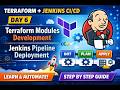 Terraform Modules Development & Terraform Deployment via Jenkins Pipeline | Day 6