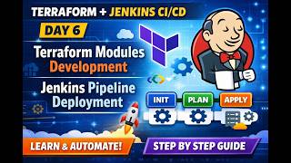 Terraform Modules Development & Terraform Deployment via Jenkins Pipeline | Day 6